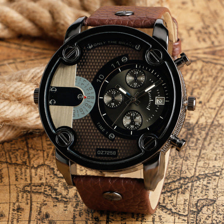 Hjemix | Men’s Fashion Stor Ur Stil Stål Armbånd Klokke