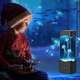 Hjemix | Flerfarget Maneter Lava Lampe