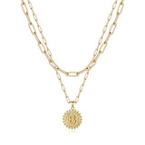 Hjemix | Gyldne Initialhalskjeder for Kvinner