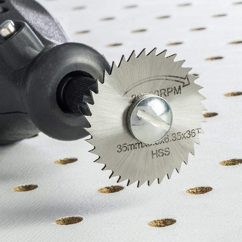 Hjemix | Sett med 6 stk metall HSS sirkelsagblad