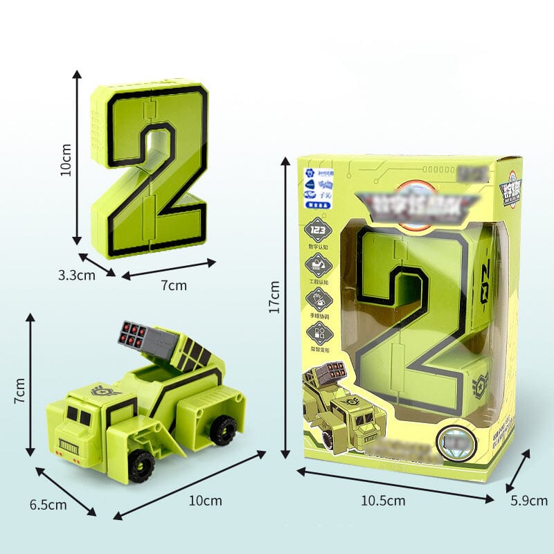 Hjemix | Toy Deformation Number Transformer for Kids