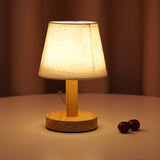 Hjemix | Vintage Lin Futteral 1-Lys LED Bordlampe