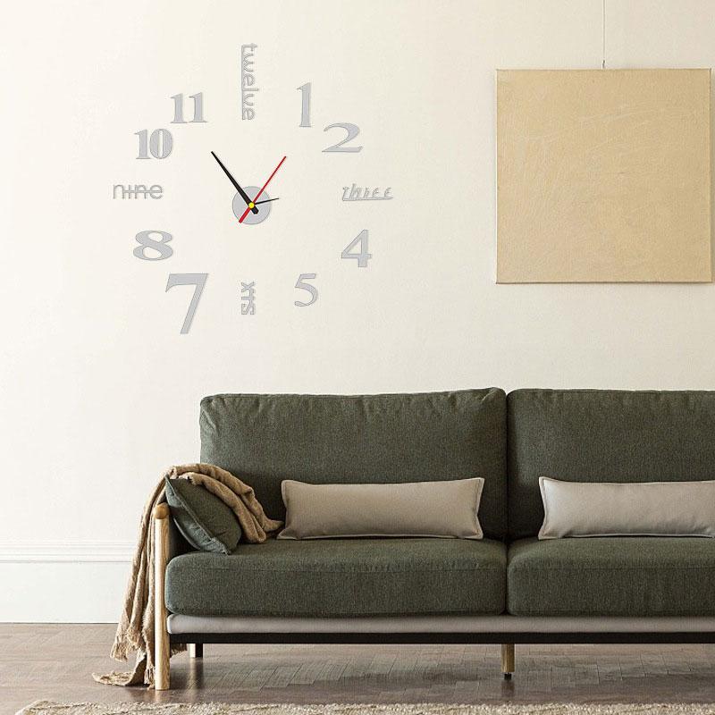 Hjemix | Moderne DIY stempelfri veggklokke