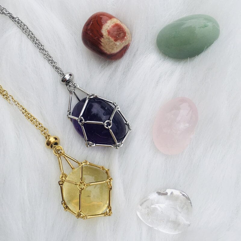 Hjemix | Krystallstein Choker Halskjede