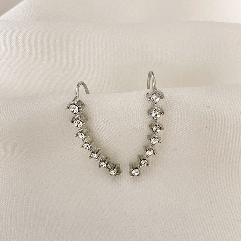 Hjemix | Seven Star Diamond Stud Earrings