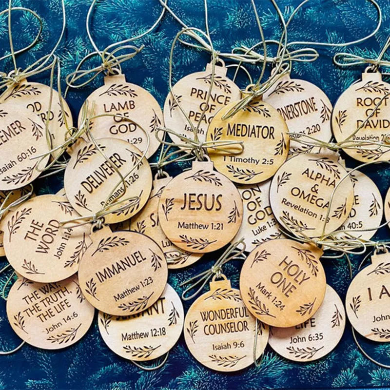 Hjemix | Navn på Jesus Kristus Ornamenter