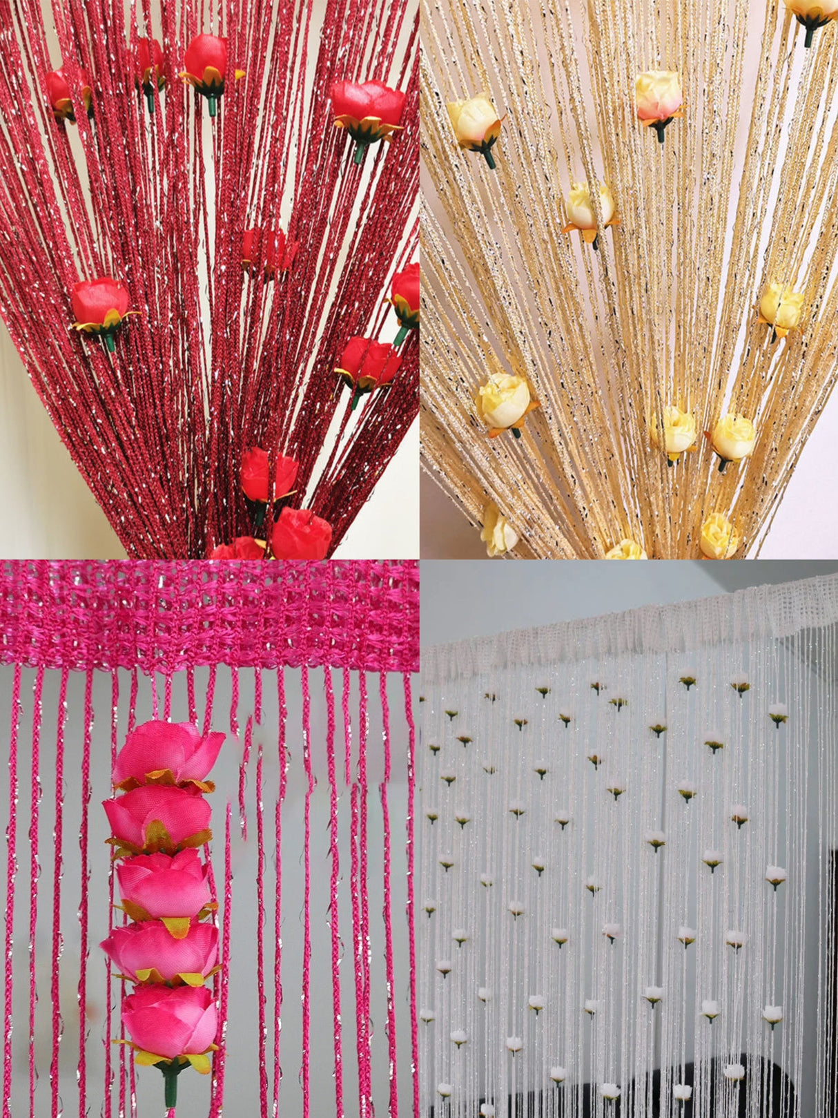 Hjemix | Rose Thread Dørgardin