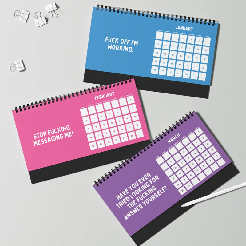Hjemix | Morsom 2025 sarkastisk kalender
