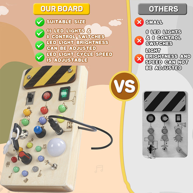 Hjemix | Montessori Aktivitetsbord for Småbarn