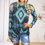 Hjemix | Trykt Langermet Crewneck Langermet T-skjorte