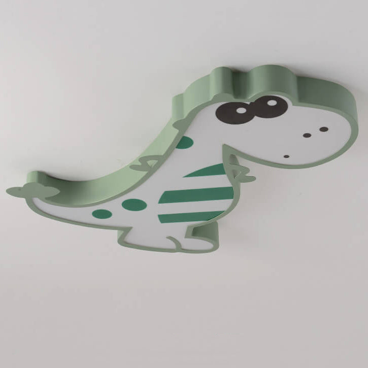Hjemix | DinoBright LED Taklampe | Kreativ Dinosaur Design | Barnerom Lampe | Varm & Hvit Lys | Dempbar