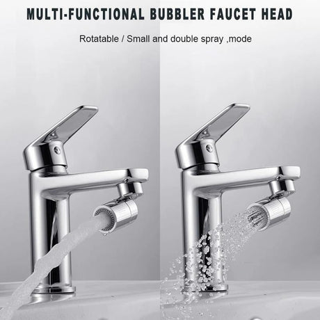 Hjemix | Rotérbart Dual-Funksjon Bubbler Faucet Hode