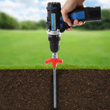 Hjemix | Luminous Carbon Steel Hexagonal Spiral Fluorescent Nail