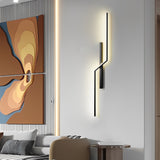 Hjemix | Linjer Kreativ LED Moderne Minimalistisk Vegglampe Dekorative Vegglamper Belysning