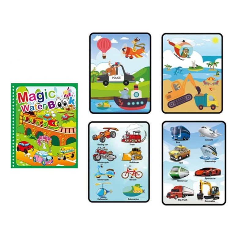 Hjemix | Magisk Vannfargebok