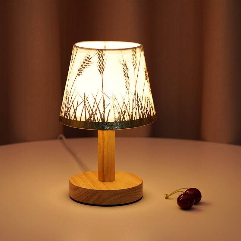 Hjemix | Vintage Lin Futteral 1-Lys LED Bordlampe