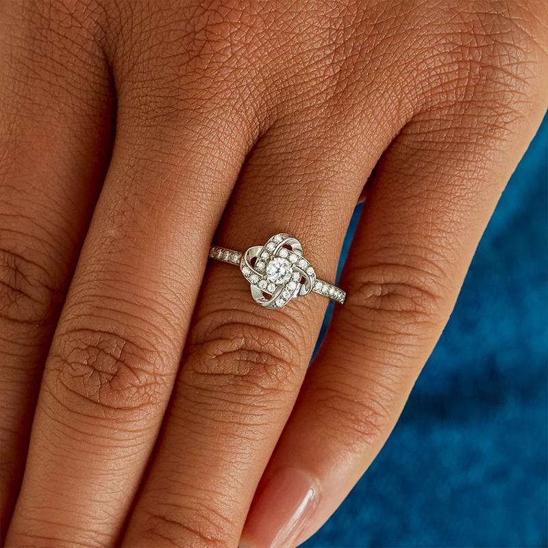 Hjemix | Endeløs Knute Ring og Halskjede