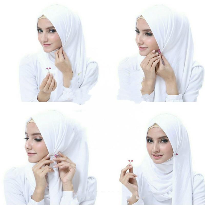 Hjemix | Flerfarget Hodeplagg Perle Nål