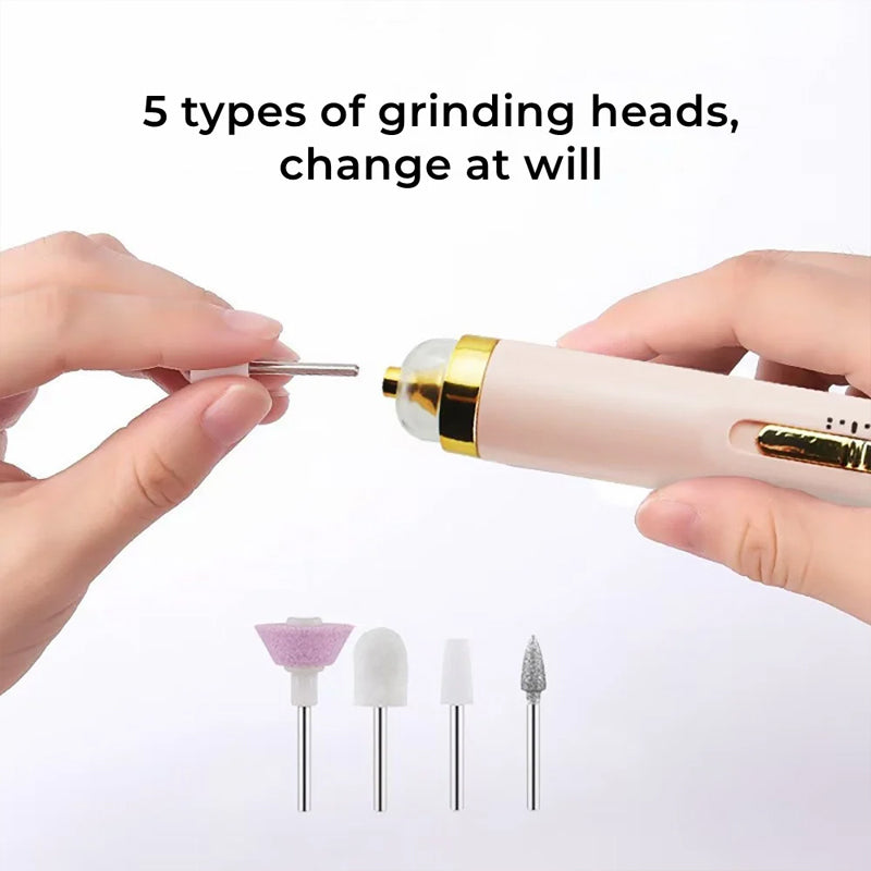 Hjemix | Elektrisk Profesjonell Manikyr Neglemaskin Sett