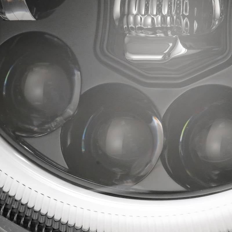 Hjemix | 7 Tommers Hodeskalle LED Hovedlykt