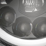Hjemix | 7 Tommers Hodeskalle LED Hovedlykt