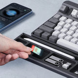 Hjemix | Tastatur håndleddstøtte med skrivebords skilleboks