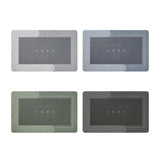 Hjemix | Superabsorberende gulvmatte for hjemmet, bad, myk, hurtigtørrende matte