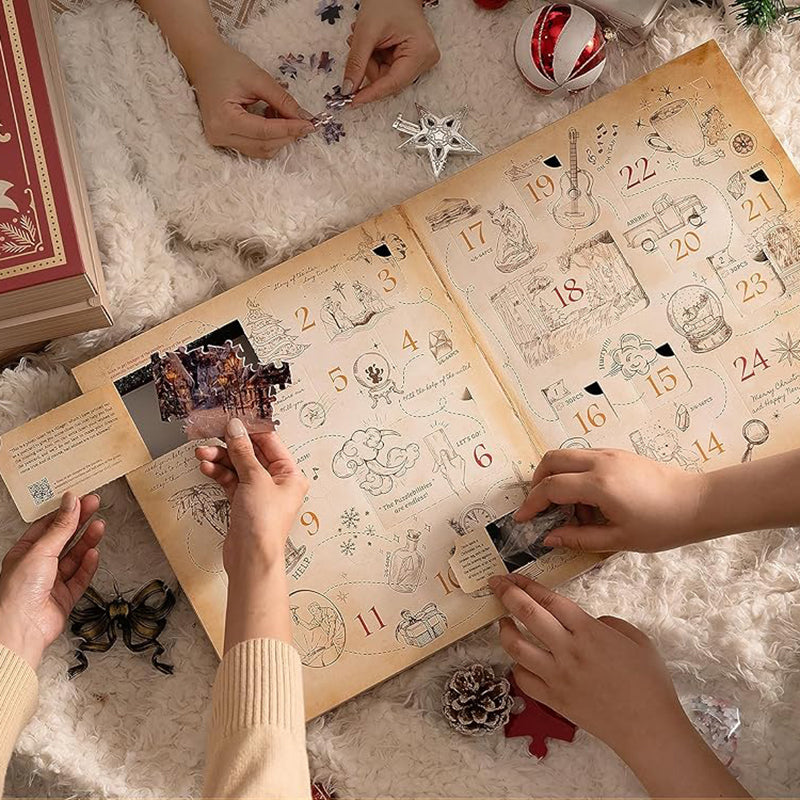 Hjemix | Jule Adventskalender Puslespill