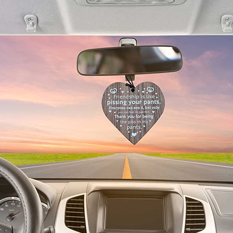 Hjemix | Vennskap Tre Ved Pendel Juletre Dekor (3 Biter)