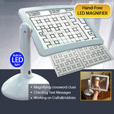 Hjemix | Håndfri skrivebordsforstørrelsesglass med LED