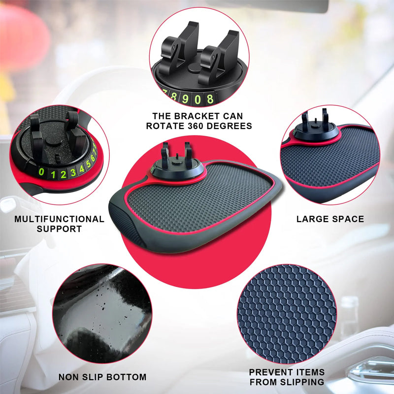 Hjemix | Multifunksjonelle Bile Anti-Sklimatte Bilen Telefonholder