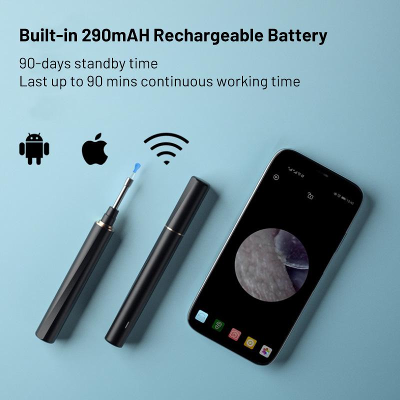 Hjemix | Trådløs Ørevoksfjerner Verktøy