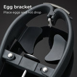 Hjemix | Multifunksjonell 2-i-1 Eggåpner - Super Fantastisk Eggknuser Verktøy