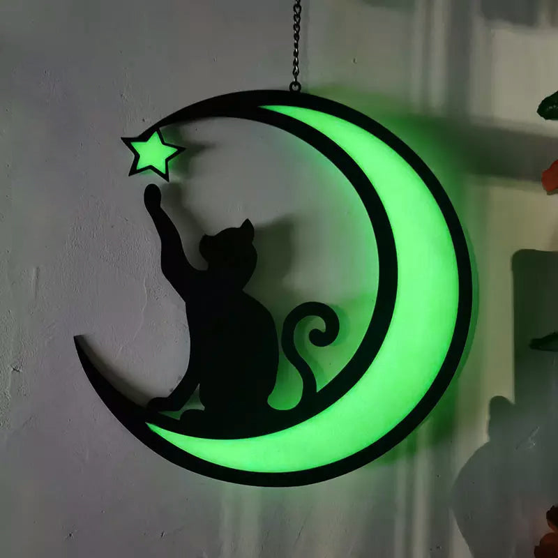 Hjemix | Moon Black Cat Dekorasjoner