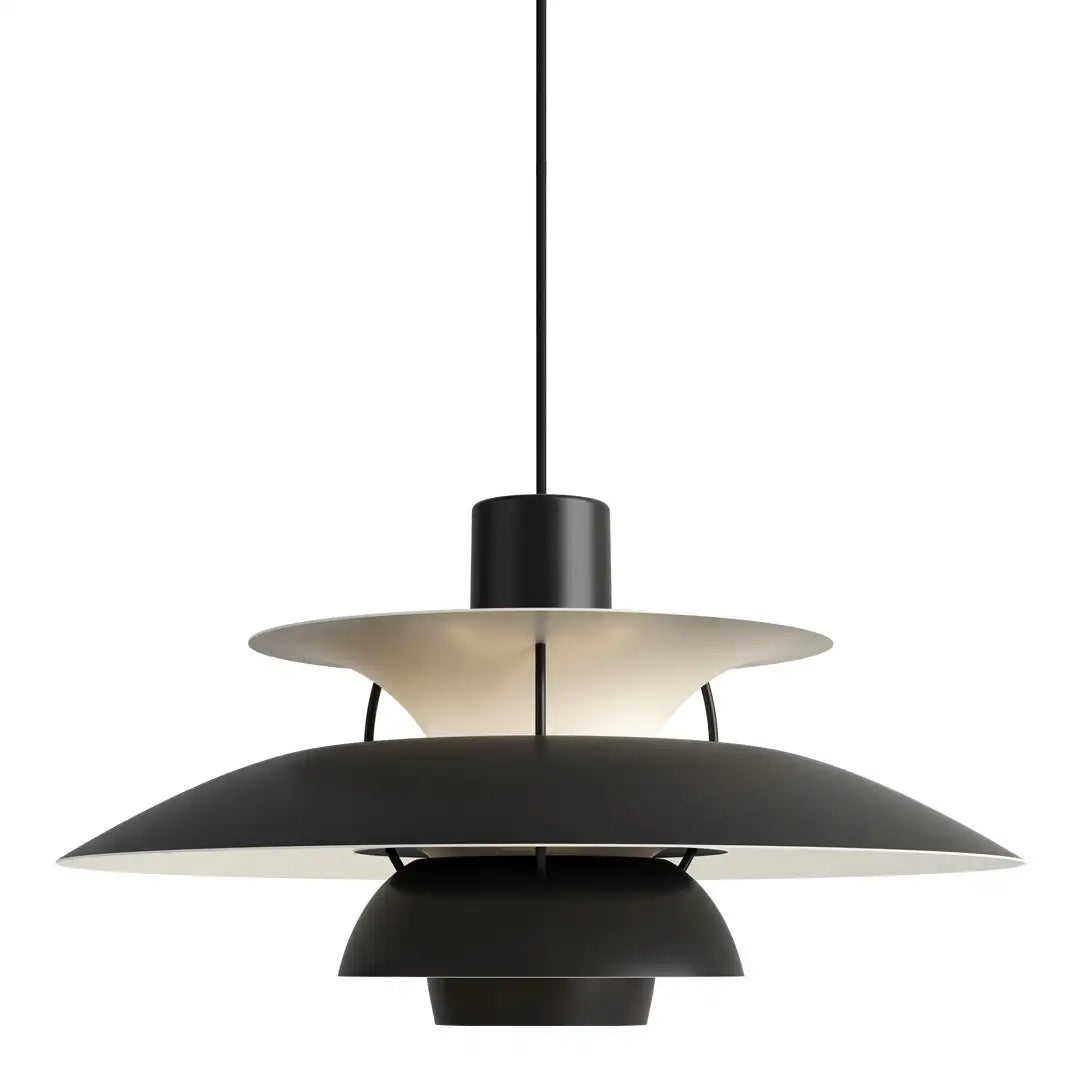 Hjemix | Moderne LED Taklampe Rund – Dimbar & Holdbar – Stilfull Belysning for Stue, Spisestue & Kontor
