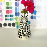 Hjemix | Dotted Cat Vase