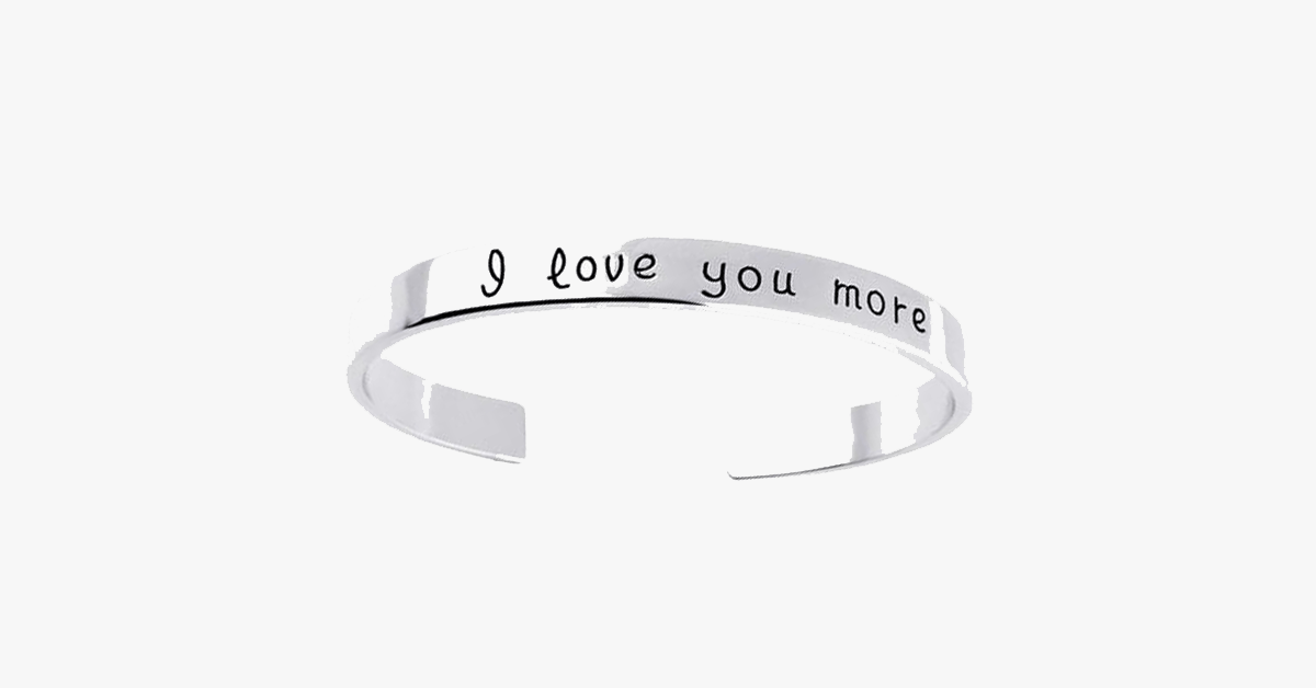 Hjemix | Jeg elsker deg mer armbånd for enhver anledning