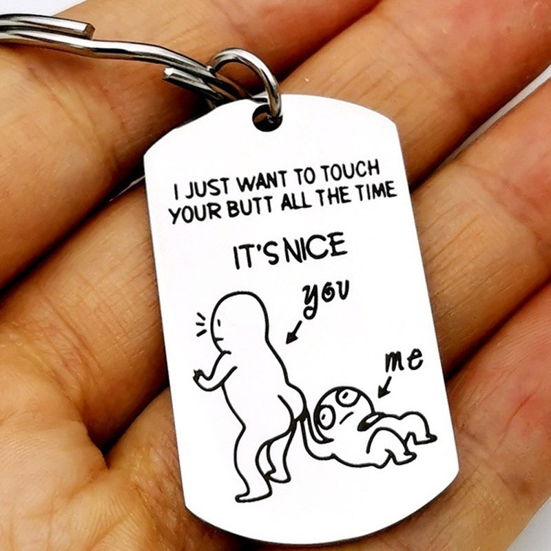 Hjemix | Valentine's Day Spoof Nøkkelring