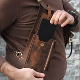 Hjemix | Medieval Steampunk Retro Skulderveske med Skulderrem