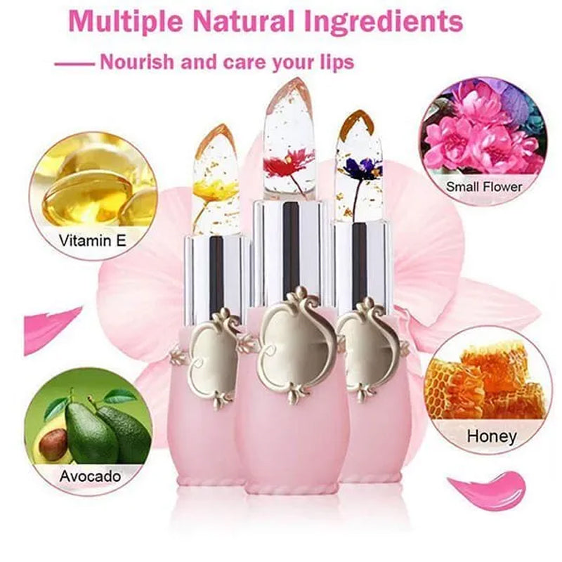 Hjemix | Crystal Jelly Flower Fargeforandrende Lepperstift