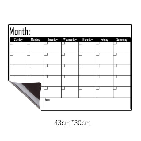 Hjemix | Kjøleskaps magnet kalender klistremerke