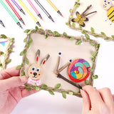 Hjemix | Kreativ DIY Trestamme Maleri Dekorasjon