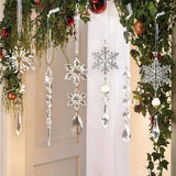 Hjemix | Jule Snøfnugg Ornamenter
