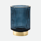 Hjemix | Elise Gullfolie Glass Makeup Halter & Organizer