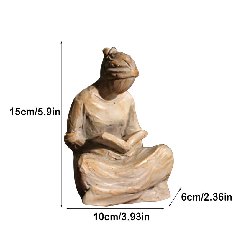 Hjemix | Sweet Hour of Prayer, vakker håndstøpt inspirerende skulptur av en bønnende kvinne