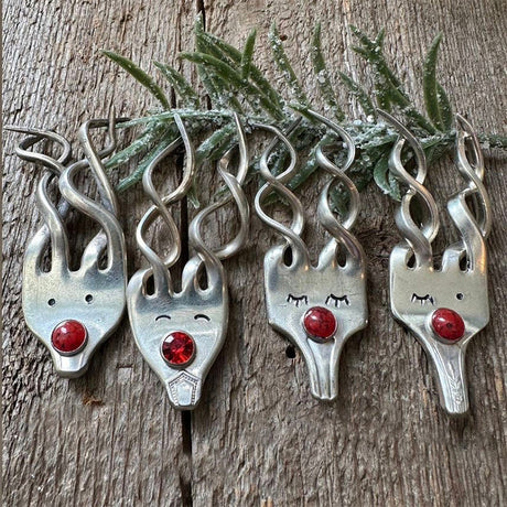 Hjemix | Morsom Gaffel Reinsdyr Ornament