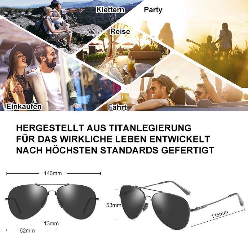 Hjemix | Premium ultralett polarisert solbrille 100% UV-beskyttelse