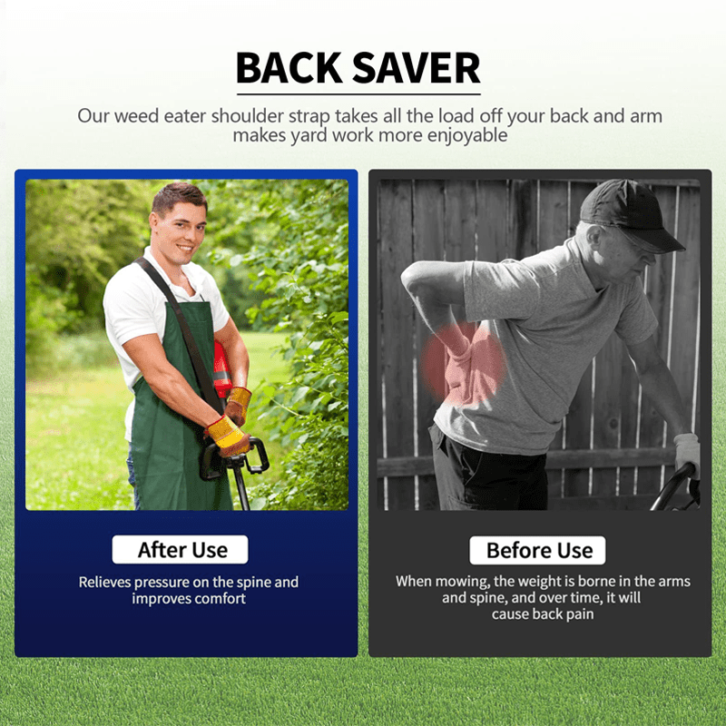 Hjemix | Ergonomisk Ugressdreper Håndtak Forlengelse Kantskjærer Trimmer Håndtak