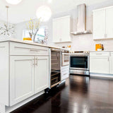 Hjemix | Børstet Nikkel Modern Rustfritt Stål Skuffehardware T-Bar Håndtak