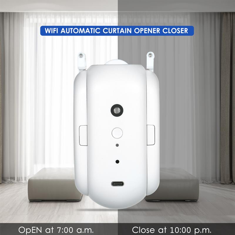 Hjemix | Automatisk gardinåpnerkontroll